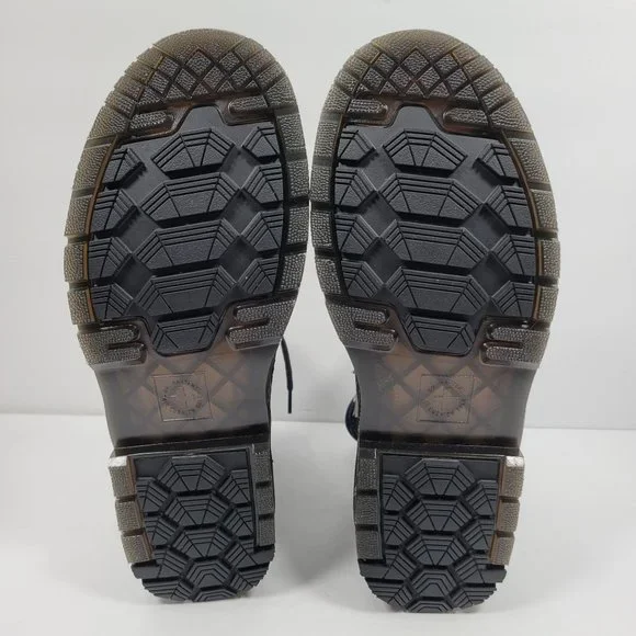 Dr. Martens 1460 Men's Wintergrip Leather Boots Cocoa 24038 US Size 10 NWB - Picture 11 of 12